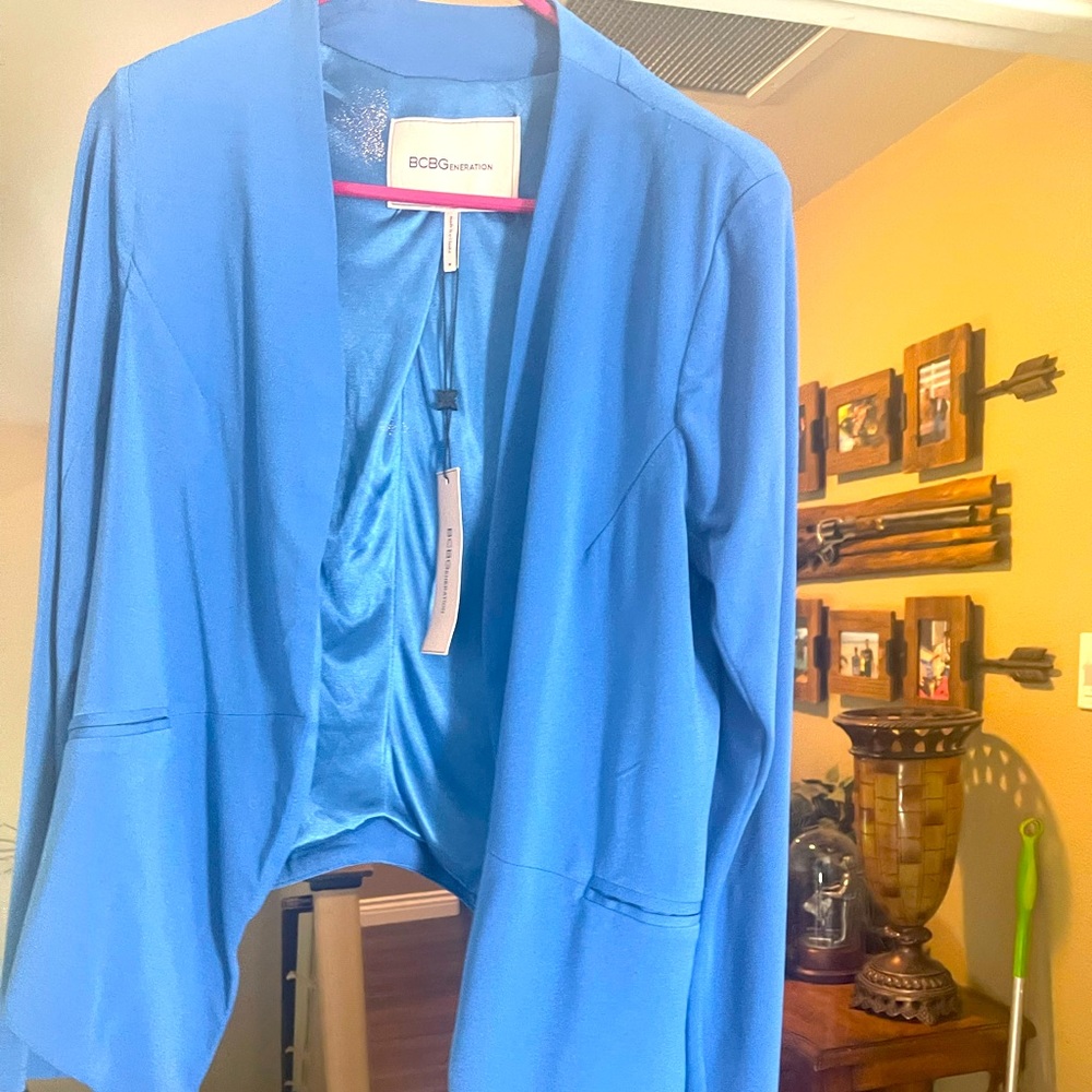 Beautiful blue blazer.